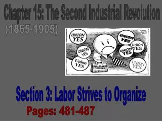 Chapter 15: The Second Industrial Revolution