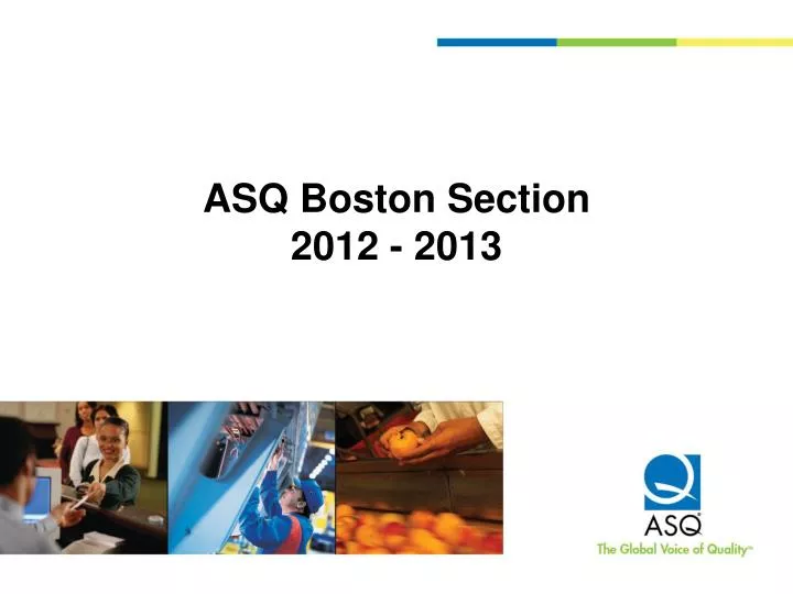 asq boston section 2012 2013
