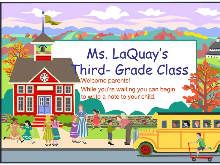 ms laquay s third grade class