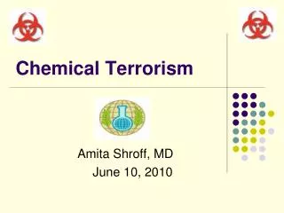 Chemical Terrorism