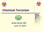Chemical Terrorism