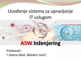asw in enjering