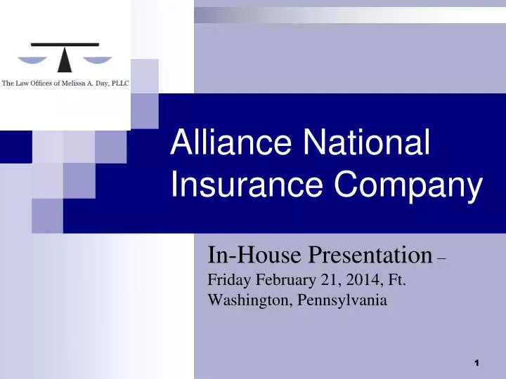 alliance national insurance company