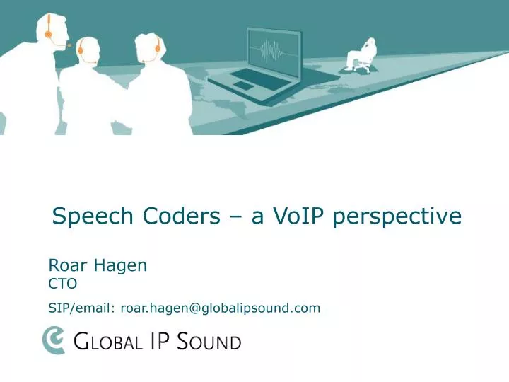 speech coders a voip perspective