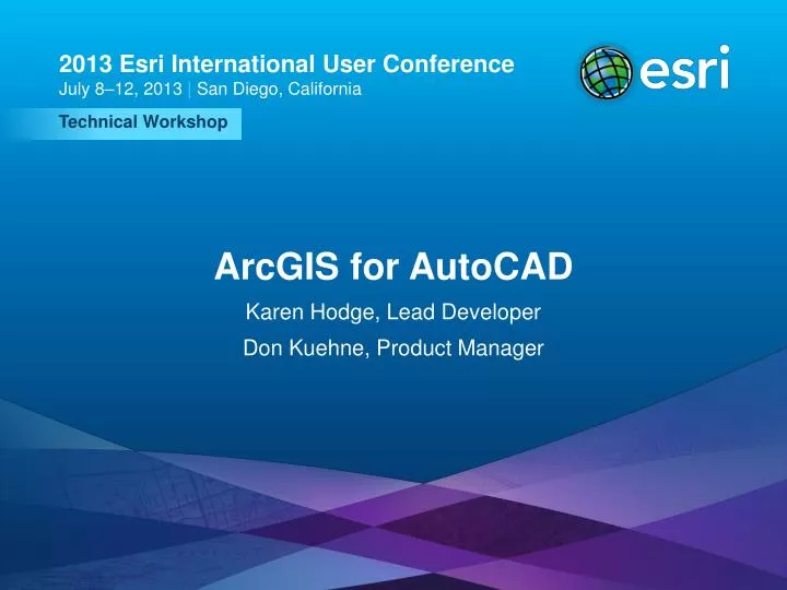 arcgis for autocad