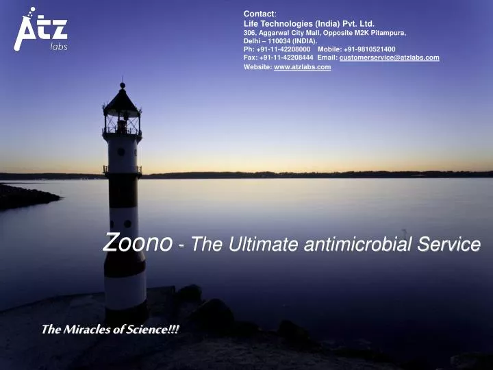 zoono the ultimate antimicrobial service