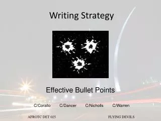 Writing Strategy