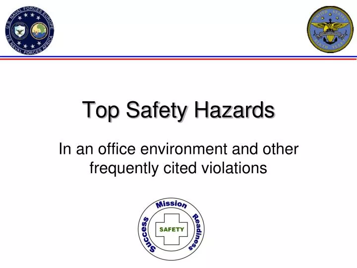 top safety hazards