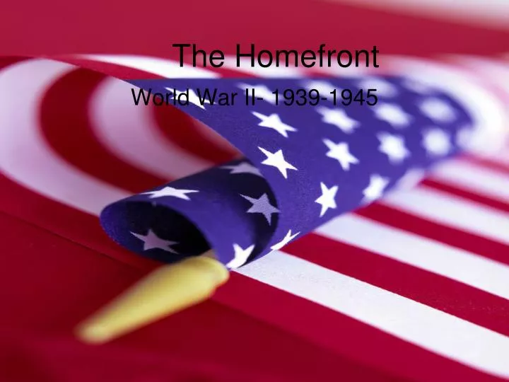 the homefront