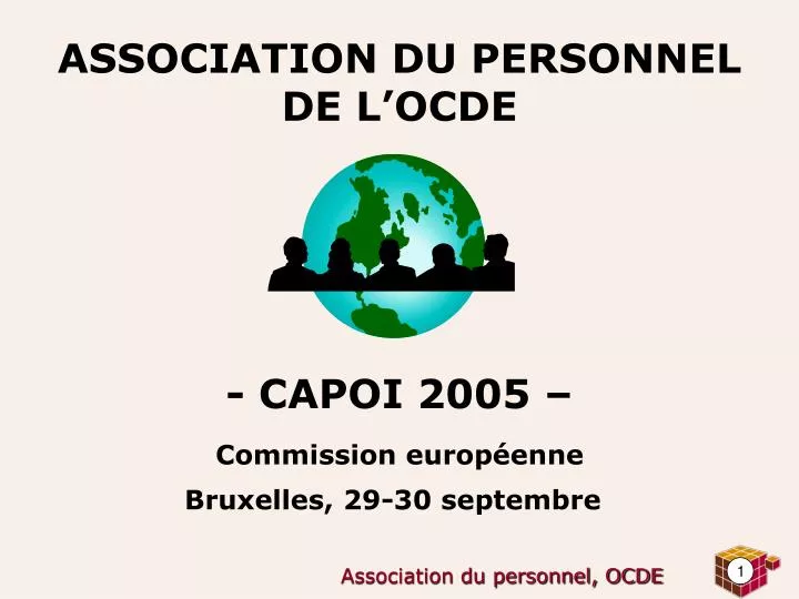 association du personnel de l ocde capoi 2005 commission europ enne bruxelles 29 30 septembre