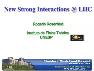 New Strong Interactions @ LHC