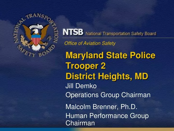 maryland state police trooper 2 district heights md
