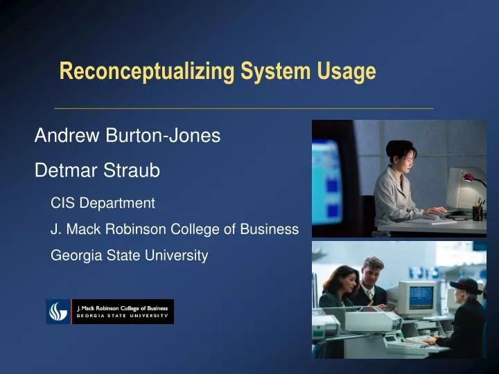 reconceptualizing system usage