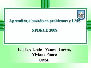 aprendizaje basado en problemas y lms spdece 2008
