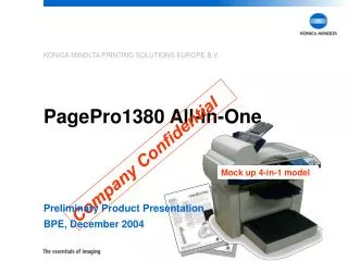 PagePro1380 All-In-One