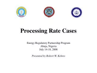 Processing Rate Cases