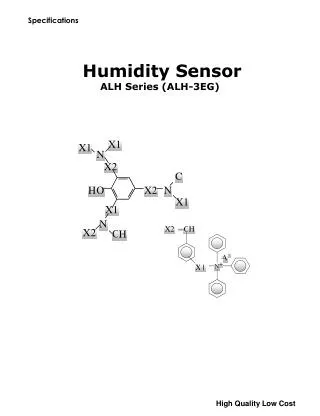 Humidity Sensor ALH Series (ALH-3EG)