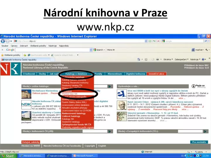 n rodn knihovna v praze www nkp cz
