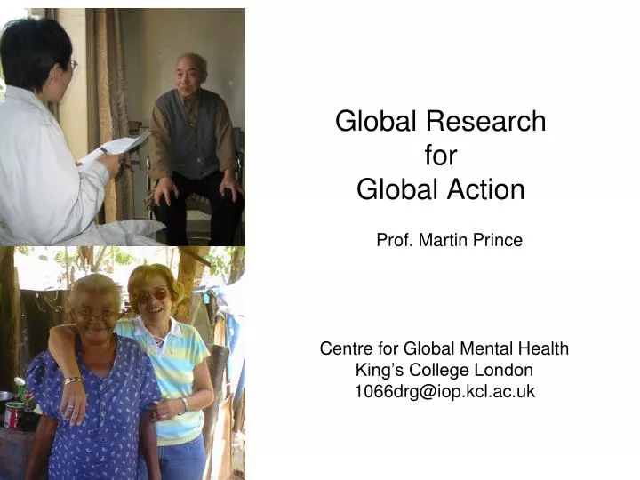 global research for global action