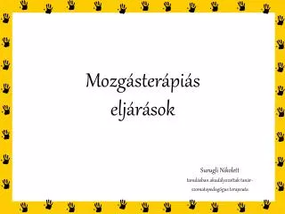 mozg ster pi s elj r sok