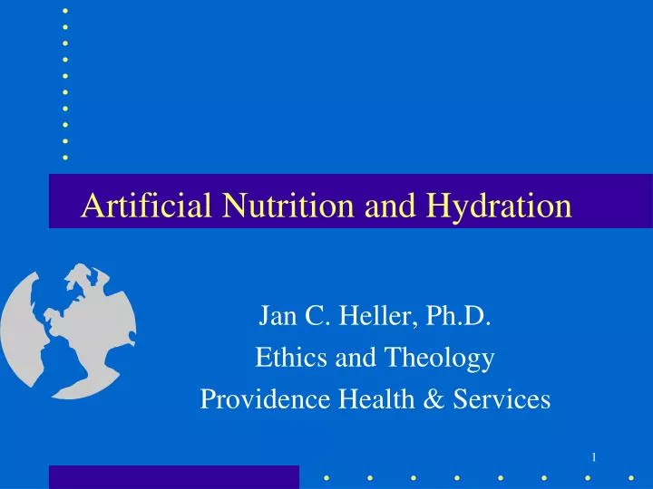 artificial nutrition and hydration
