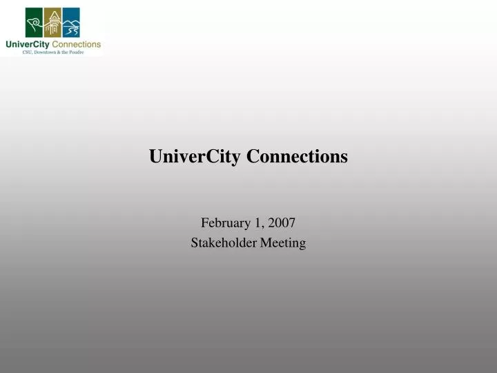 univercity connections
