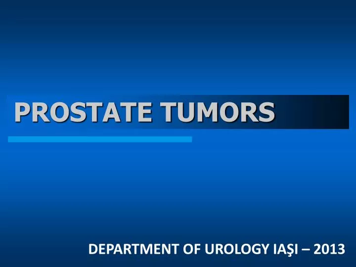 prostate tumors