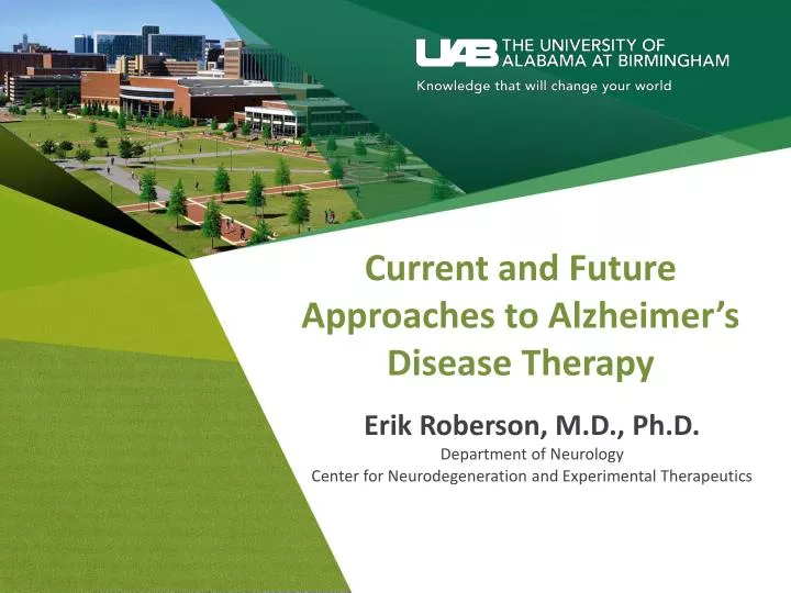 current and future approaches to alzheimer s disease therapy