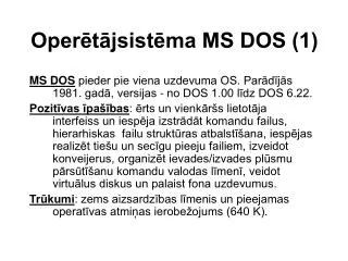 oper t jsist ma ms dos 1