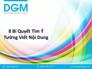 8 b quy t t m t ng vi t n i dung