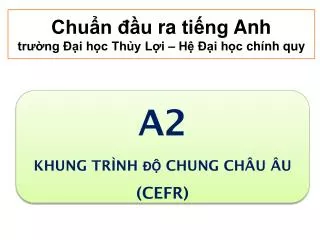 chu n u ra ti ng anh tr ng i h c th y l i h i h c ch nh quy