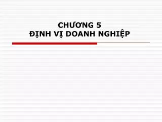 ch ng 5 nh v doanh nghi p