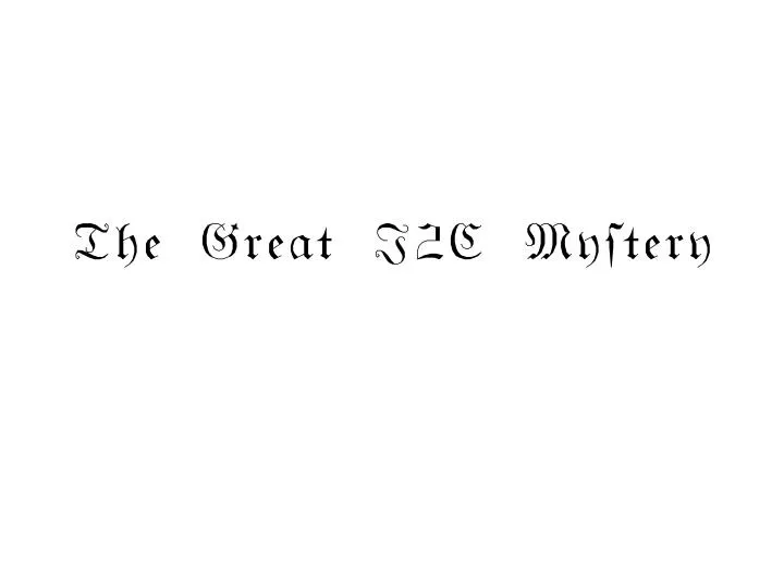 the great i2c mystery