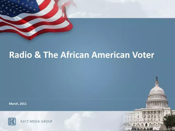 radio the african american voter