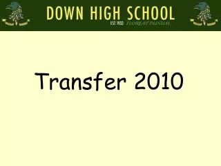 Transfer 2010