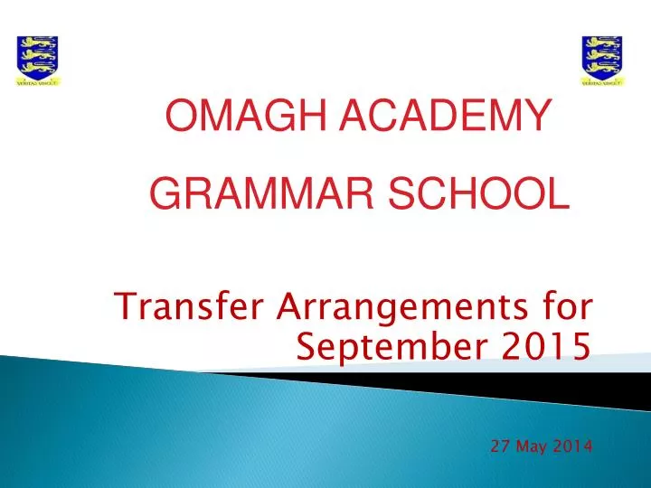 transfer arrangements for september 2015 27 may 2014