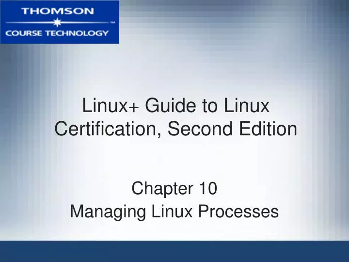 linux guide to linux certification second edition