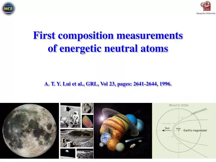 first composition measurements of energetic neutral atoms