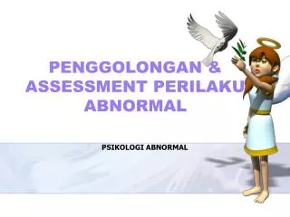 penggolongan assessment perilaku abnormal