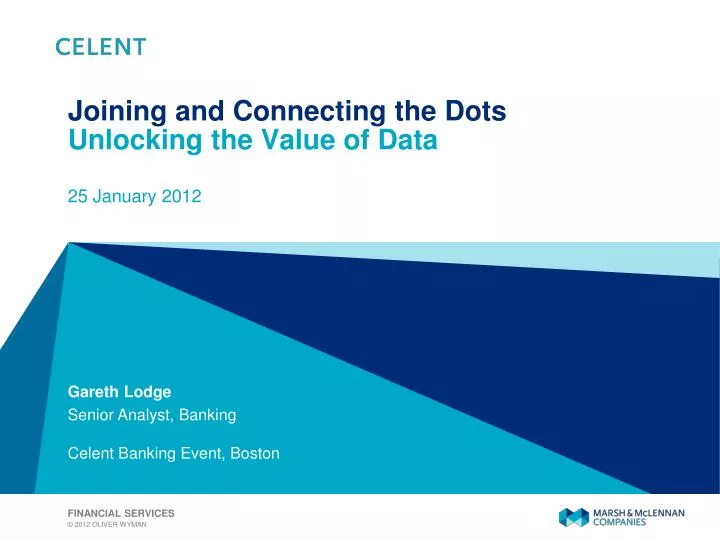 joining and connecting the dots unlocking the value of data