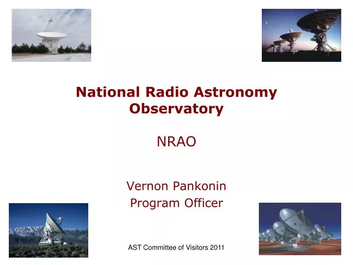 national radio astronomy observatory nrao