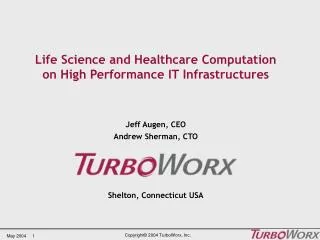 Life Science and Healthcare Computation on High Performance IT Infrastructures