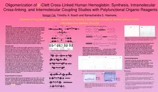 Hongyi Cai , Timothy A. Roach and Ramachandra S. Hosmane.