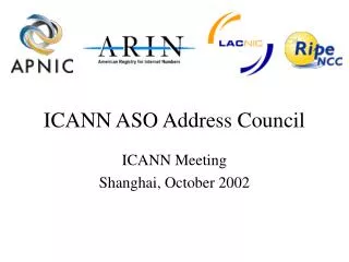ICANN ASO Address Council