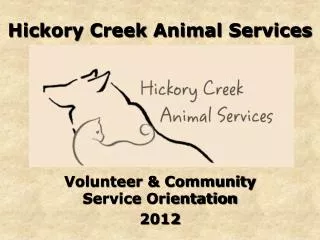 Hickory Creek Animal Services