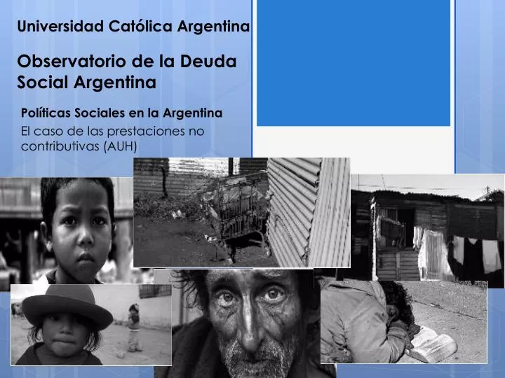 universidad cat lica argentina observatorio de la deuda social argentina