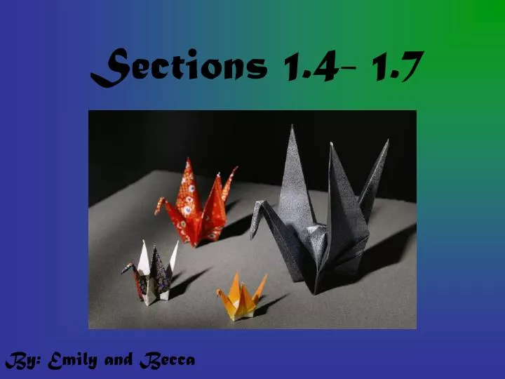 sections 1 4 1 7
