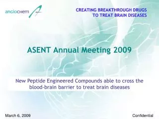 ASENT Annual Meeting 2009