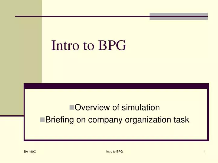 intro to bpg