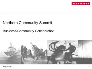 Northern Community Summit Business/Community Collaboration